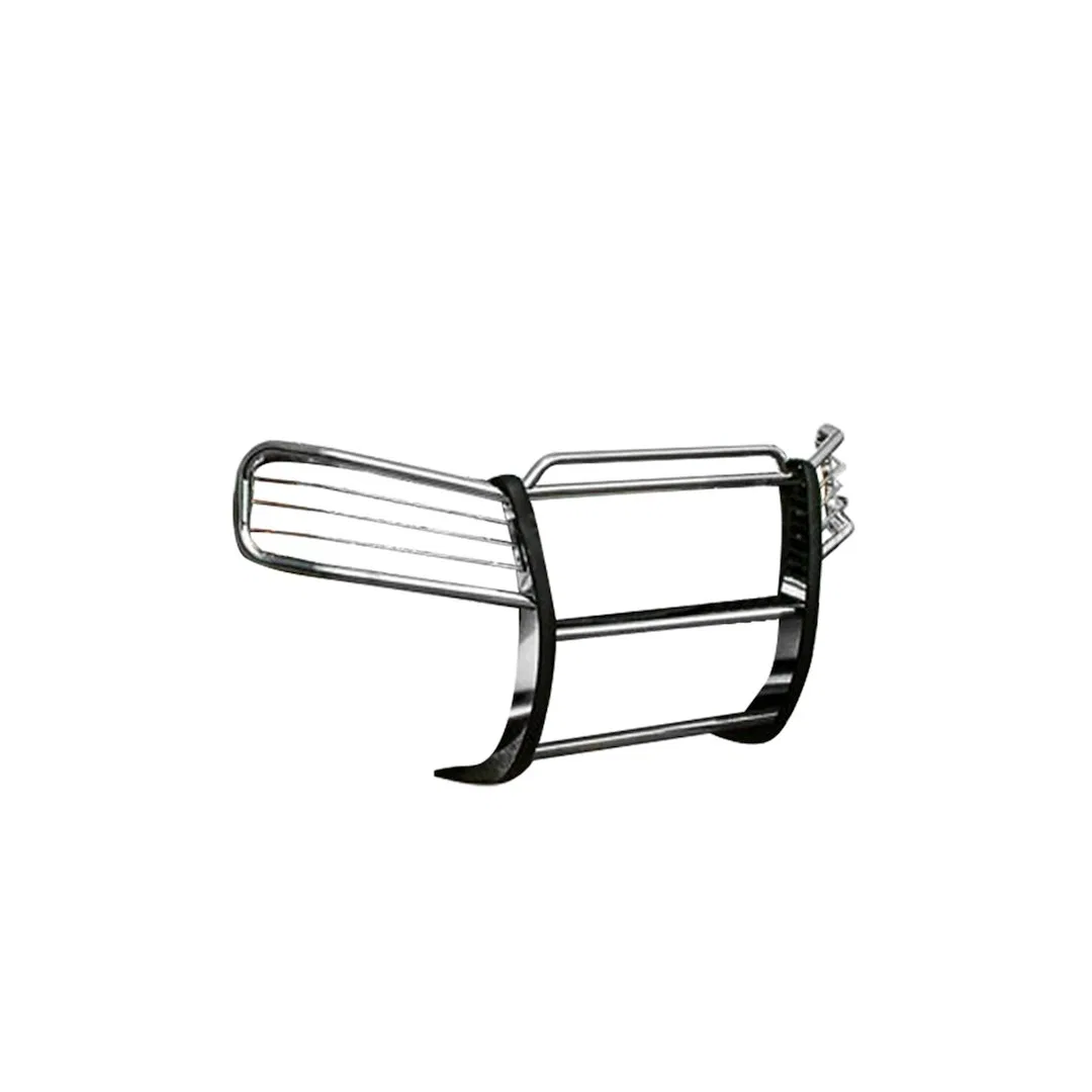 17GD26MSS – BLACK HORSE Grille Guard, 3-Piece Modular Polished Stainless Steel Modular 1-1/2 Inch Diameter With Brush...